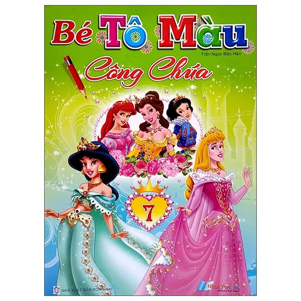 Sách Bé Tô Màu Công Chúa - Tập 7 - Trần Ngọc Bảo Hân