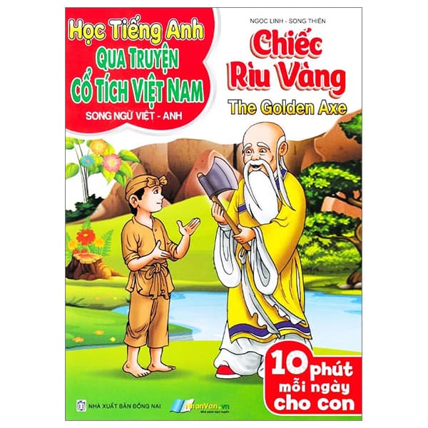 Sách Học Tiếng Anh Qua Truyện Cổ Tích Việt Nam - Song Ngữ Việt-Anh - Ch - Ngọc Linh