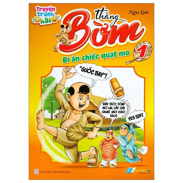 Truyện Tranh Truyện Tranh Hài - Thằng Bờm - Tập 1 - Bí Ẩn Chiếc Quạt - Linh