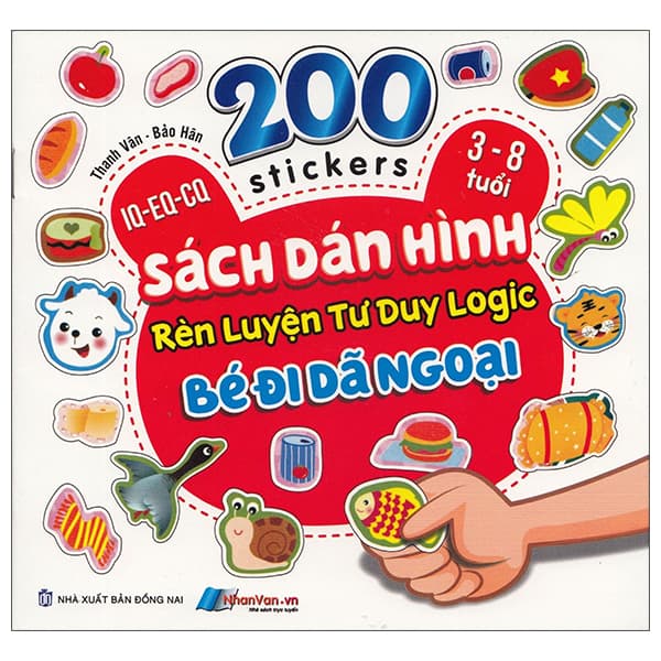 Sách Sách Dán Hình Rèn Luyện Tư Duy Logic - Bé Đi Dã Ngoại - Thanh Vân
