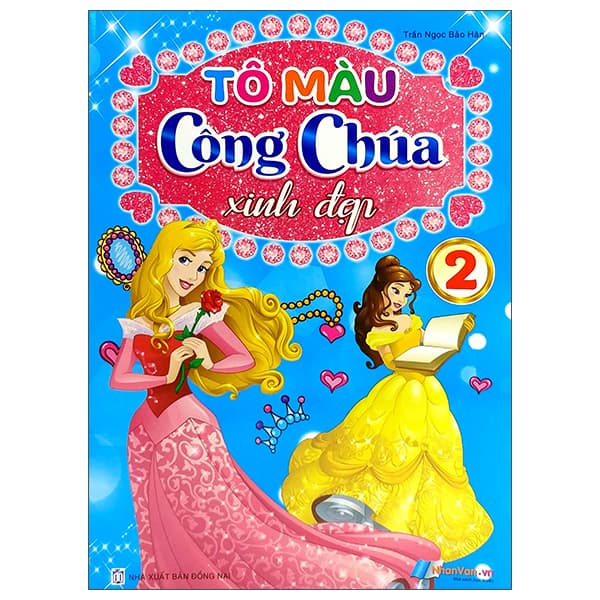 Sách Tô Màu Công Chúa Xinh Đẹp - Tập 2 - Nai Con