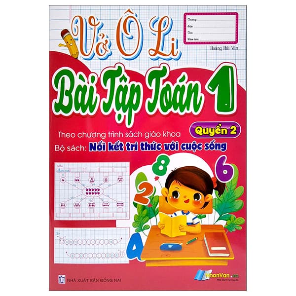 Sách Vở Ô Li Bài Tập Toán 1 - Quyển 2 (Theo Kết Nối Tri Thức Với Cu� - Tri Thức