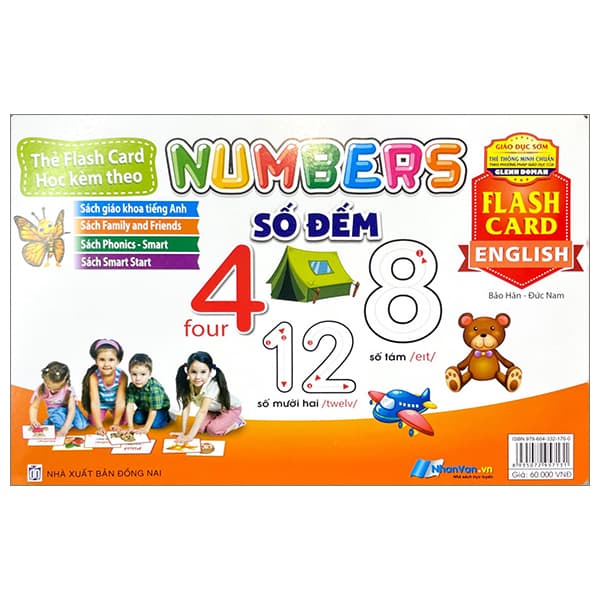 Sách Flash Card Tiếng Anh - Number (Số Đếm) (Tái Bản 2023)