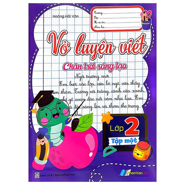 Sách Vở Luyện Viết Lớp 2 - Tập 1 (Chân Trời Sáng Tạo) - Hoàng Hải Vân