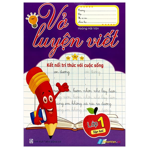 Sách Vở Luyện Viết Lớp 1 - Tập 2 (Kết Nối Tri Thức Với Cuộc Sống