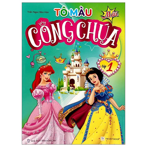Sách Tô Màu Công Chúa - Tập 1