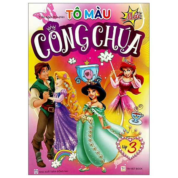 Sách Tô Màu Công Chúa - Tập 3 - Trần Ngọc Bảo Hân