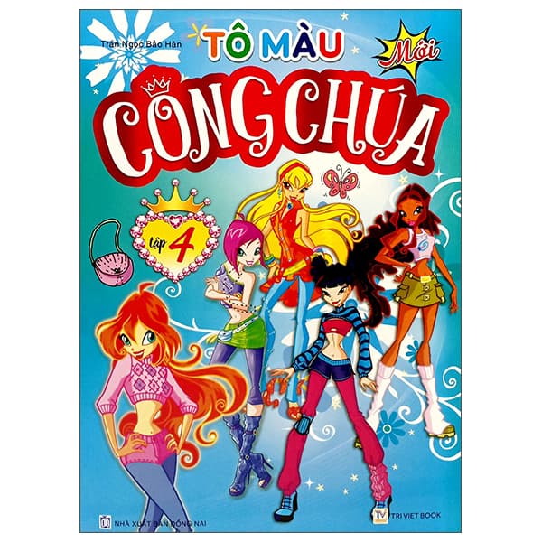 Sách Tô Màu Công Chúa - Tập 4 - Trần Ngọc Bảo Hân