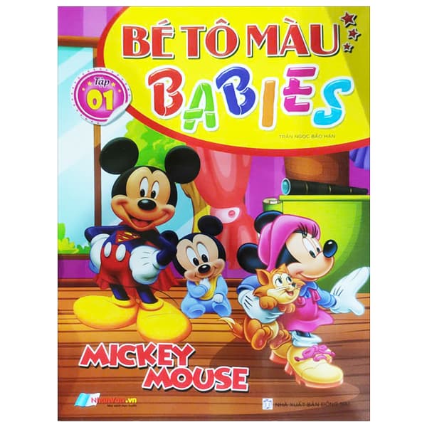 Sách Bé Tô Màu Babies - Tập 1 - Trần Ngọc Bảo Hân