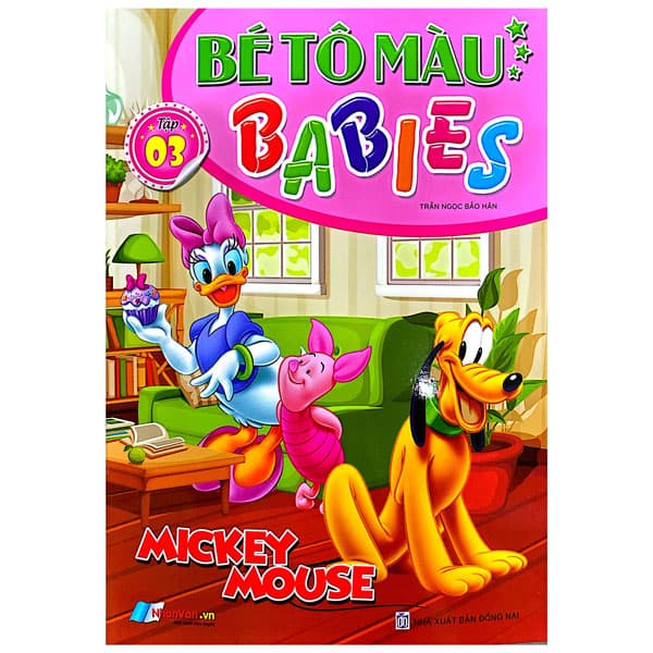 Sách Bé Tô Màu Babies - Tập 3 - Trần Ngọc Bảo Hân