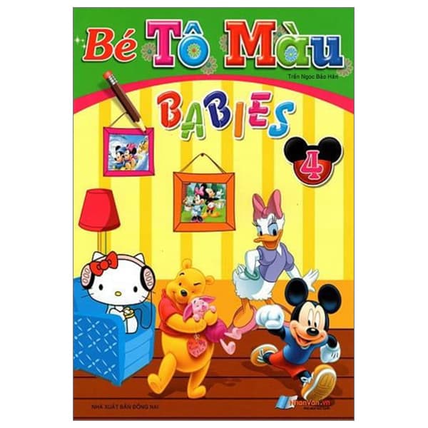 Sách Bé Tô Màu Babies - Tập 4 - Trần Ngọc Bảo Hân