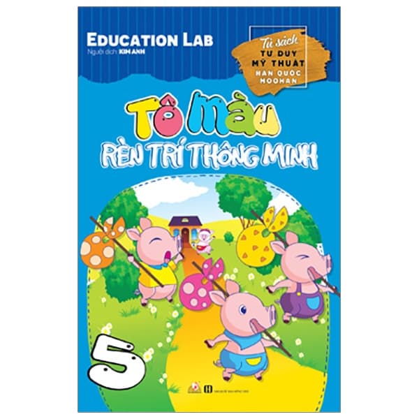 Sách Tô Màu Rèn Luyện Trí Thông Minh Tập 5 - Education Lab