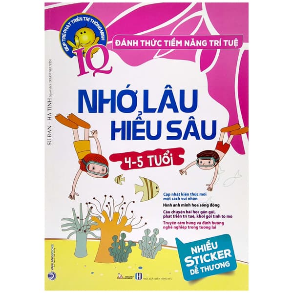 Sách Đánh Thức Tiềm Năng Trí Tuệ - Nhớ Lâu Hiểu Sâu (4-5 Tuổi)