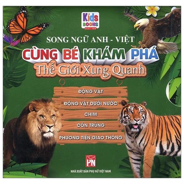 Sách Boxset Cùng Bé Khám Phá Thế Giới Xung Quanh - Động Vật - Động V� - Hải Phạm