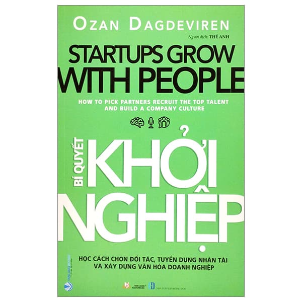 Sách Startup Grow With People - Bí Quyết Khởi Nghiệp - Ozan Dagdeviren