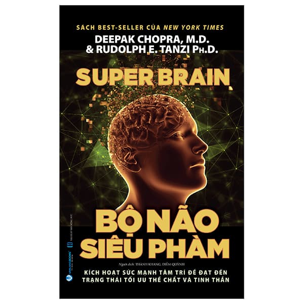 Sách Super Brain - Bộ Não Siêu Phàm (Tái Bản 2025) - Deepak Chopra