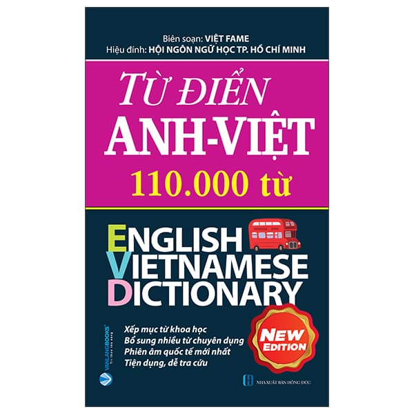Sách Từ Điển Anh-Việt 110000 Từ - Việt Fame