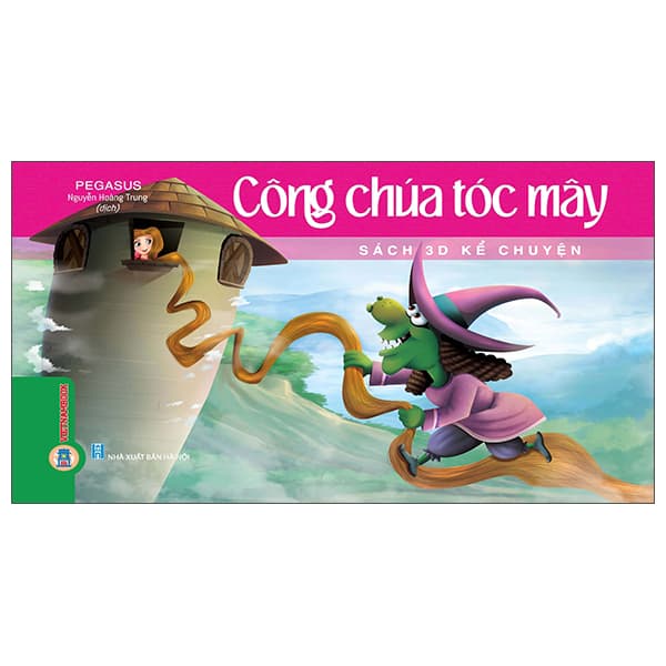 Sách Sách 3D Kể Chuyện - Công Chúa Tóc Mây