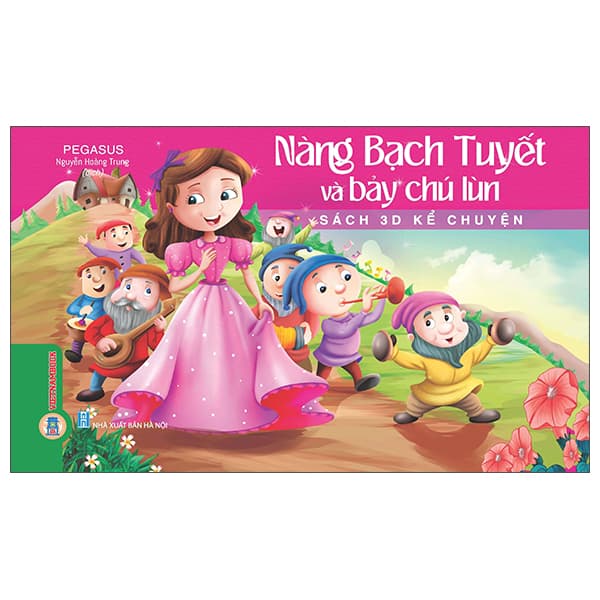 Sách Sách 3D Kể Chuyện - Nàng Bạch Tuyết Và Bảy Chú Lùn
