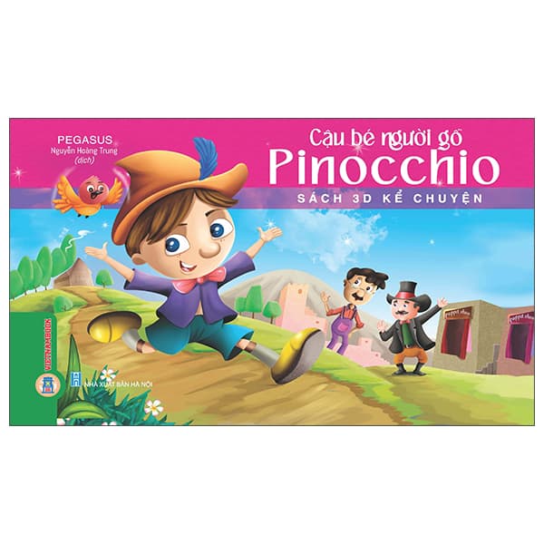 Sách Sách 3D Kể Chuyện - Cậu Bé Người Gỗ Pinocchio - Pegasus