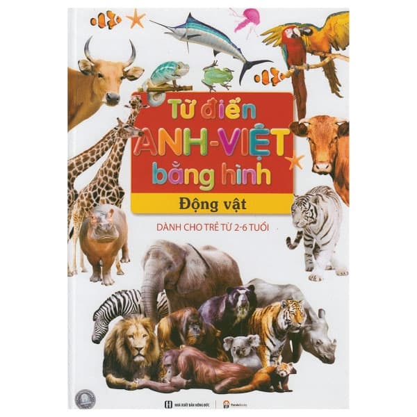 Sách Từ Điển Anh – Việt Bằng Hình Động Vật - Pandabooks