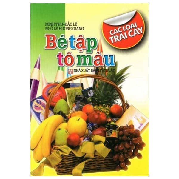 Sách Tập Tô Màu Các Loại Trái Cây - Minh