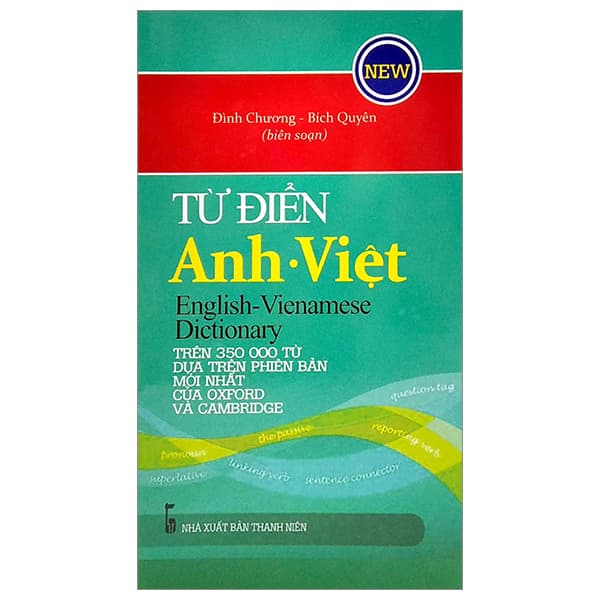 Sách Từ Điển Anh - Việt (Trên 350.000 Từ) - Đình Chương