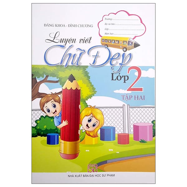 Sách Luyện Viết Chữ Đẹp Lớp 2 - Tập 2 - Đăng Khoa