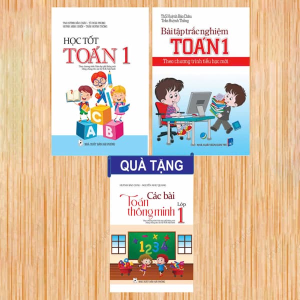Sách Bộ Sách Học Tốt Toán 1 + Bài Tập Trắc Nghiệm Toán 1 (Bộ 2 Cuố - Nhiều Tác Giả