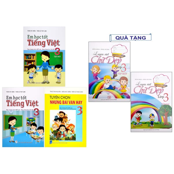 Sách Bộ Sách Em Học Giỏi Tiếng Việt 3 (Bộ 3 Cuốn) - Tặng Kèm Sách L - Nhiều Tác Giả