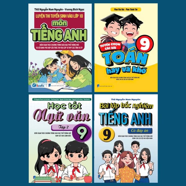 Sách Bộ Sách Luyện Thi Vào Lớp 10 - Môn Tiếng Anh + Ngữ Văn + Toán (B� - Nhiều Tác Giả