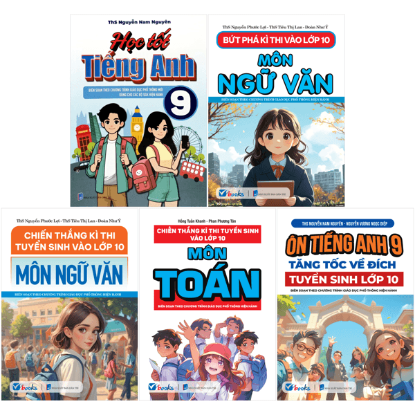 Sách Bộ Sách Ôn Luyện Chiến Thắng Kỳ Thi Tuyển Sinh Vào Lớp 10 - Toá - Chì