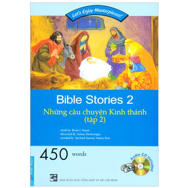 Sách Happy Reader - Những Câu Chuyện Kinh Thánh - Tập 2 (Kèm 1 CD) - First News