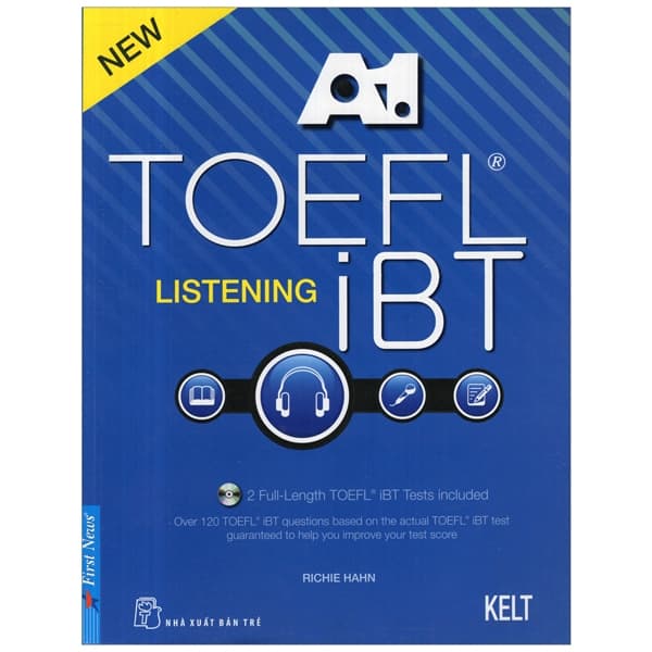 Sách TOEFL iBT Listening (A1) - Richie Hahn
