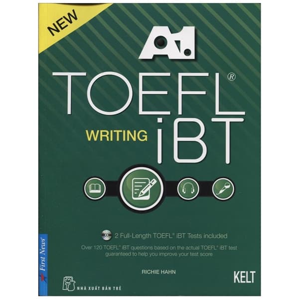 Sách TOEFL iBT Writing (A1) - Richie Hahn