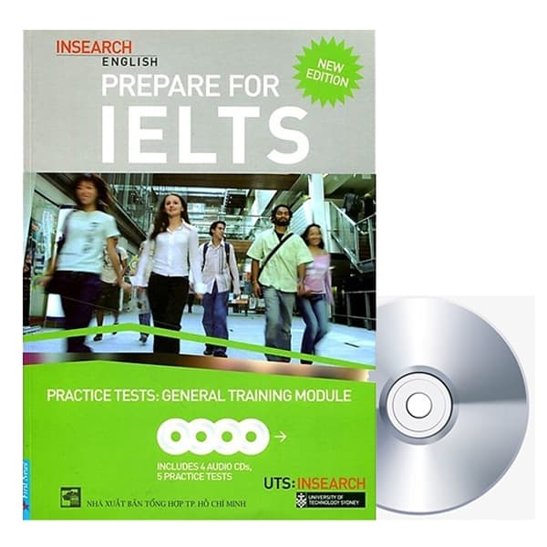 Sách Combo Prepare For Ielts General Training PracticeTests + CD - First News