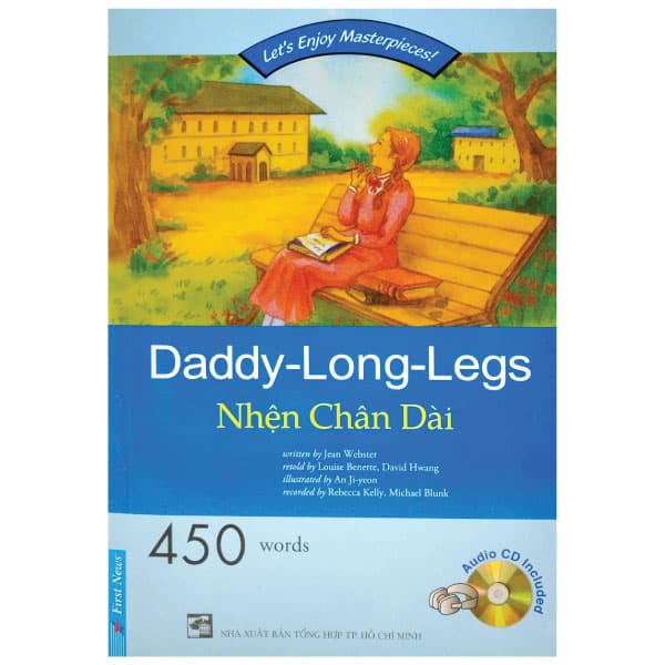 Sách Happy Reader - Nhện Chân Dài (Kèm 1CD) - Tái Bản - Jean Webster