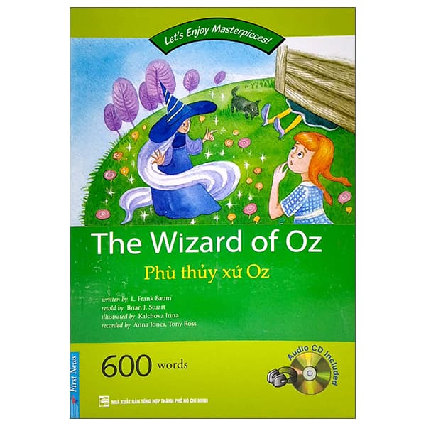 Sách Happy Reader - Phù Thủy Xứ Oz - L Frank Baum