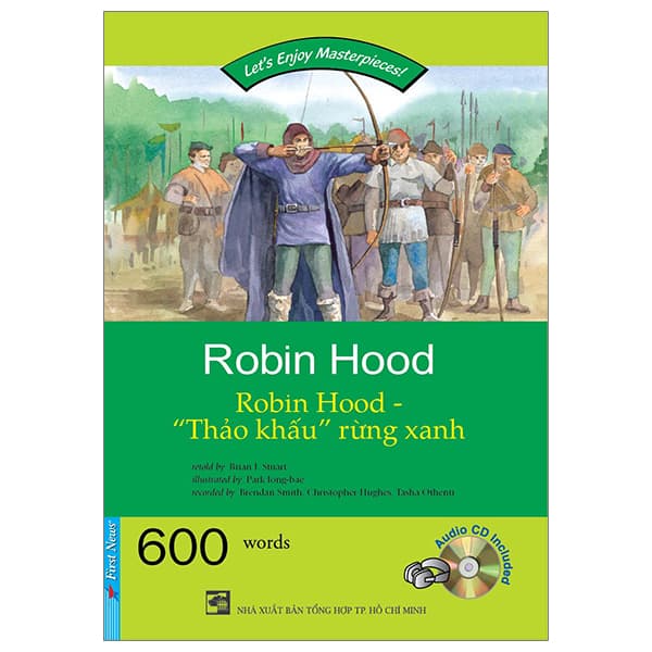 Sách Happy Reader - Robin Hood - "Thảo Khấu" Rừng Xanh - Brian J. Stuart