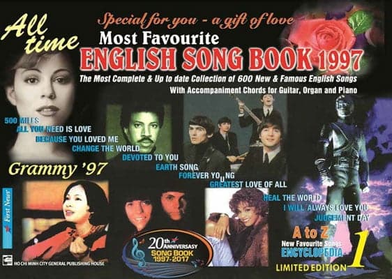 Sách English Song Book 1997- Tập 1 - First News Tổng Hợp
