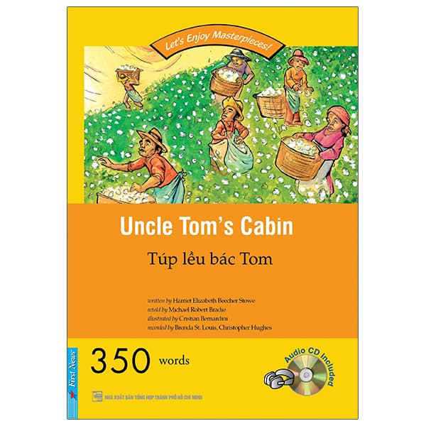 Sách Happy Reader - Túp Lều Bác Tom (CD) - Harriet Beecher Stowe
