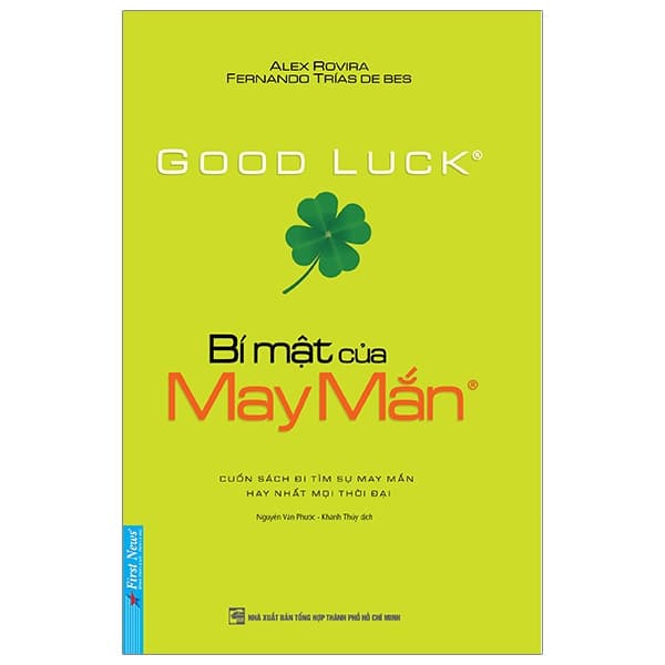 Sách Bí Mật Của May Mắn - Khổ Lớn (Tái Bản 2021) - Alex Rovira