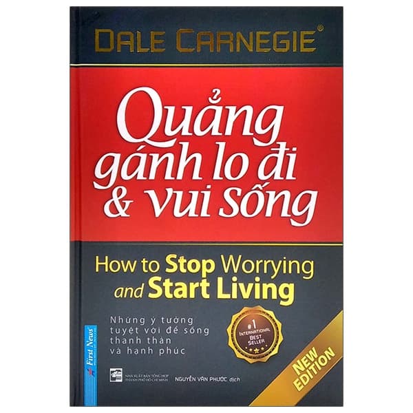 Sách Quẳng Gánh Lo Đi & Vui Sống - Bìa Cứng (Tái Bản 2021) - Di Di