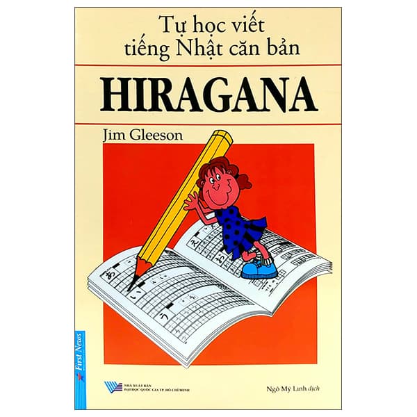 Sách Tự Học Viết Tiếng Nhật Căn Bản Hiragana (Tái Bản) - Jim Gleeson
