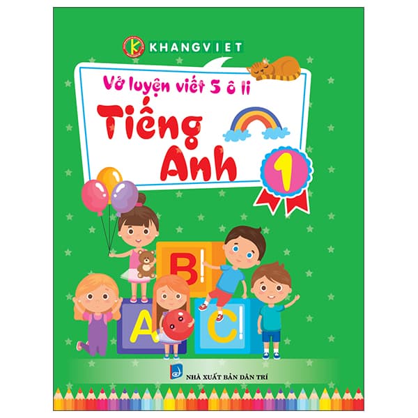Sách Vở Luyện Viết 5 Ôli - Tiếng Anh 1 - Khang Việt