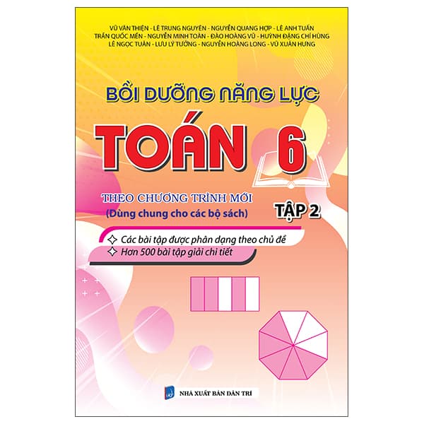 Sách Bồi Dưỡng Năng Lực Toán 6 - Tập 2
