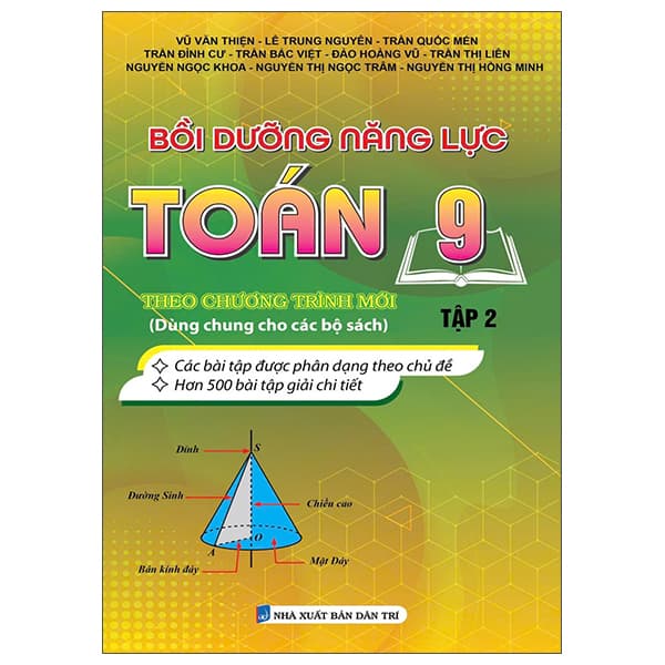Sách Bồi Dưỡng Năng Lực Toán 9 - Tập 2