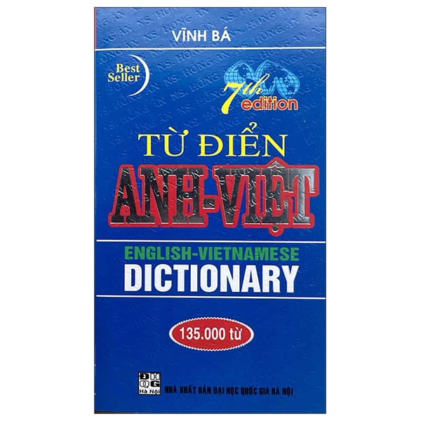 Sách Từ Điển Anh-Việt 135.000 Từ