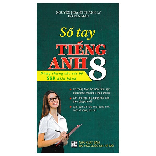 Sách Sổ Tay Tiếng Anh 8 - Nguyễn Hoàng Thanh Ly