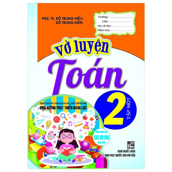 Sách Vở Luyện Toán 2 - Tập 1 (Theo Chương Trình GDPT Mới) - Đỗ Trung Hiệu
